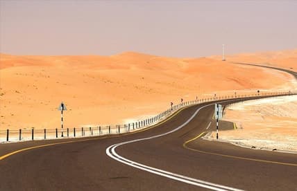 Ride to Liwa Desert